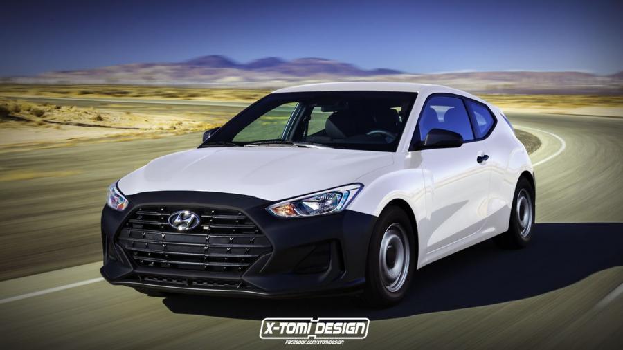 Hyundai Veloster Base Spec by X-Tomi Design '2018